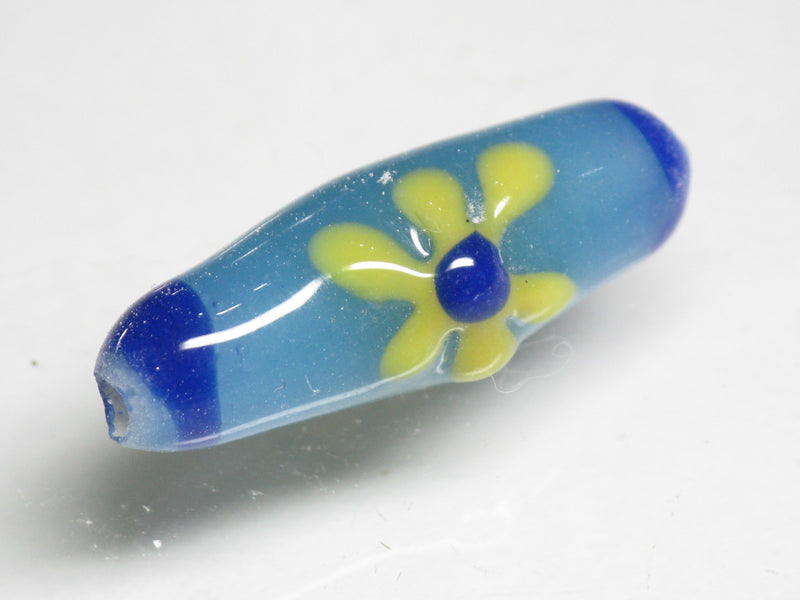 TOKO-BEADS AG017-47S Glass bead 10~11mm AG017-47S フラワービーズ 10~11mm Asian bead & African bead  Handmade,Lampeork,bead,asia,india,ethnic,parts,accessory,beads とんぼ玉,ビーズ,トンボ玉,アジア,インド,エスニック,手作り,パーツ,アクセサリー