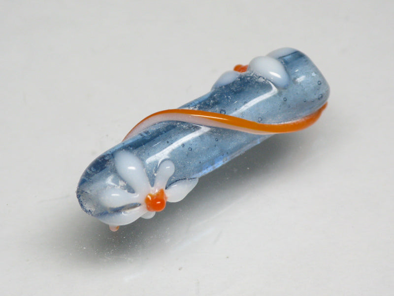 TOKO-BEADS AG017-49S Glass bead 8mm AG017-49S フラワービーズ 8mm Asian bead & African bead  Handmade,Lampeork,bead,asia,india,ethnic,parts,accessory,beads とんぼ玉,ビーズ,トンボ玉,アジア,インド,エスニック,手作り,パーツ,アクセサリー