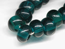 TOKO-BEADS AG020-04N Glass bead (strand) 13~14mm AG020-04N リング型ビーズ（連） 13~14mm Asian bead & African bead  Handmade,Lampeork,bead,asia,india,ethnic,parts,accessory,beads とんぼ玉,ビーズ,トンボ玉,アジア,インド,エスニック,手作り,パーツ,アクセサリー