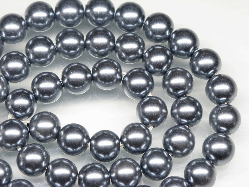TOKO-BEADS AG022N-05 Glass Pearl (strand) 8mm AG022N-05 ガラスパール（連） 8mm Asian bead & African bead  Handmade,Lampeork,bead,asia,india,ethnic,parts,accessory,beads とんぼ玉,ビーズ,トンボ玉,アジア,インド,エスニック,手作り,パーツ,アクセサリー