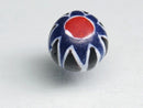 TOKO-BEADS | TOKO-BEADS |AG023-04 ミルフィオリビーズ 9.5mm | TOKO-BEADS |AG023-04 Millefiori bead 9.5mm Asian bead & African bead  Handmade,Lampeork,bead,asia,india,ethnic,parts,accessory,beads とんぼ玉,ビーズ,トンボ玉,アジア,インド,エスニック,手作り,パーツ,アクセサリー