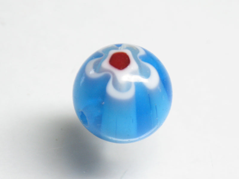 TOKO-BEADS AG023-67 Millefiori bead 12mm AG023-67 ミルフィオリビーズ 12mm Asian bead & African bead  Handmade,Lampeork,bead,asia,india,ethnic,parts,accessory,beads とんぼ玉,ビーズ,トンボ玉,アジア,インド,エスニック,手作り,パーツ,アクセサリー