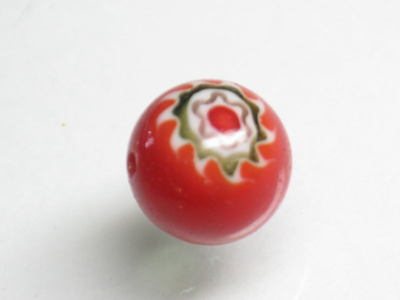 TOKO-BEADS AG023-74 Millefiori bead 12mm AG023-74 ミルフィオリビーズ 12mm Asian bead & African bead  Handmade,Lampeork,bead,asia,india,ethnic,parts,accessory,beads とんぼ玉,ビーズ,トンボ玉,アジア,インド,エスニック,手作り,パーツ,アクセサリー