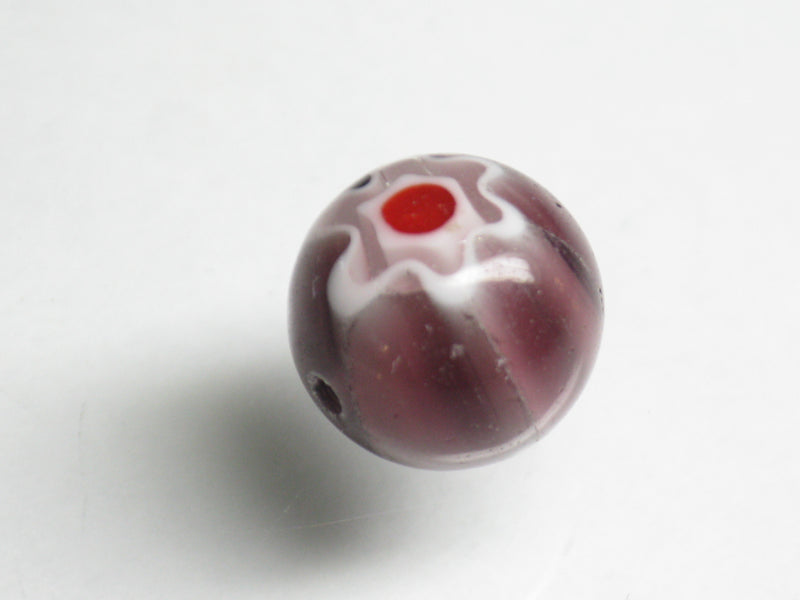 TOKO-BEADS AG023-79 Millefiori bead 12mm AG023-79 ミルフィオリビーズ 12mm Asian bead & African bead  Handmade,Lampeork,bead,asia,india,ethnic,parts,accessory,beads とんぼ玉,ビーズ,トンボ玉,アジア,インド,エスニック,手作り,パーツ,アクセサリー