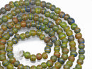 TOKO-BEADS AG024N-15 Glass bead (strand) 4~5mm AG024N-15 極小とんぼ玉（連） 4~5mm Asian bead & African bead  Handmade,Lampeork,bead,asia,india,ethnic,parts,accessory,beads とんぼ玉,ビーズ,トンボ玉,アジア,インド,エスニック,手作り,パーツ,アクセサリー