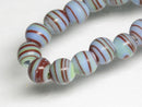 TOKO-BEADS AG024-33N Glass bead (strand) 4~6mm AG024-33N 極小とんぼ玉（連） 4~6mm Asian bead & African bead  Handmade,Lampeork,bead,asia,india,ethnic,parts,accessory,beads とんぼ玉,ビーズ,トンボ玉,アジア,インド,エスニック,手作り,パーツ,アクセサリー