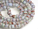 TOKO-BEADS AG024-33N Glass bead (strand) 4~6mm AG024-33N 極小とんぼ玉（連） 4~6mm Asian bead & African bead  Handmade,Lampeork,bead,asia,india,ethnic,parts,accessory,beads とんぼ玉,ビーズ,トンボ玉,アジア,インド,エスニック,手作り,パーツ,アクセサリー