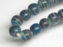 TOKO-BEADS AG024-34N Glass bead (strand) 4~6mm AG024-34N 極小とんぼ玉（連） 4~6mm Asian bead & African bead  Handmade,Lampeork,bead,asia,india,ethnic,parts,accessory,beads とんぼ玉,ビーズ,トンボ玉,アジア,インド,エスニック,手作り,パーツ,アクセサリー