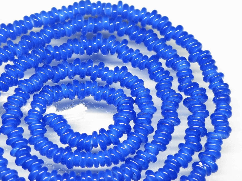 TOKO-BEADS AG025N-19 Glass Seed bead (strand) 4mm AG025N-19 極小リングシードビーズ（連） 4mm Asian bead & African bead  Handmade,Lampeork,bead,asia,india,ethnic,parts,accessory,beads とんぼ玉,ビーズ,トンボ玉,アジア,インド,エスニック,手作り,パーツ,アクセサリー