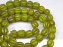 TOKO-BEADS AG026N-12 Glass bead (55pcs/strand) 9~10mm AG026N-12 ナツメ型ビーズ（55個/連） 9~10mm Asian bead & African bead  Handmade,Lampeork,bead,asia,india,ethnic,parts,accessory,beads とんぼ玉,ビーズ,トンボ玉,アジア,インド,エスニック,手作り,パーツ,アクセサリー