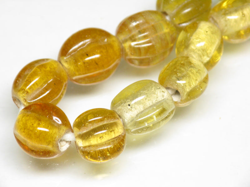 TOKO-BEADS AG026-30N Glass bead (strand) Vintage color 7.5~9.5mm AG026-30N ナツメ型ビーズ（連）ヴィンテージカラー 7.5~9.5mm Asian bead & African bead  Handmade,Lampeork,bead,asia,india,ethnic,parts,accessory,beads とんぼ玉,ビーズ,トンボ玉,アジア,インド,エスニック,手作り,パーツ,アクセサリー