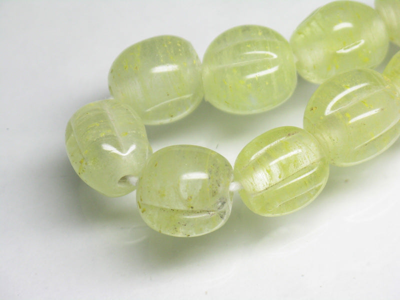 TOKO-BEADS AG026N-72 Glass bead (42pcs/strand) 10~12mm AG026N-72 ナツメ型ビーズ（42個/連） 10~12mm Asian bead & African bead  Handmade,Lampeork,bead,asia,india,ethnic,parts,accessory,beads とんぼ玉,ビーズ,トンボ玉,アジア,インド,エスニック,手作り,パーツ,アクセサリー