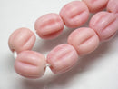 TOKO-BEADS AG026-89N Glass bead (55pcs/strand) 9~10mm AG026-89N ナツメ型ビーズ（55個/連） 9~10mm Asian bead & African bead  Handmade,Lampeork,bead,asia,india,ethnic,parts,accessory,beads とんぼ玉,ビーズ,トンボ玉,アジア,インド,エスニック,手作り,パーツ,アクセサリー