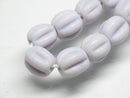 TOKO-BEADS AG026-90N Glass bead (55pcs/strand) 9~10mm AG026-90N ナツメ型ビーズ（55個/連） 9~10mm Asian bead & African bead  Handmade,Lampeork,bead,asia,india,ethnic,parts,accessory,beads とんぼ玉,ビーズ,トンボ玉,アジア,インド,エスニック,手作り,パーツ,アクセサリー