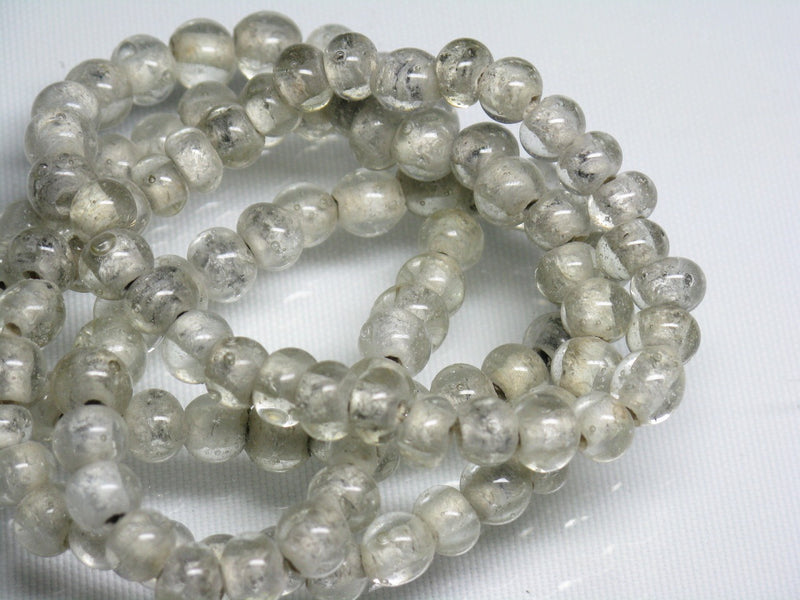 TOKO-BEADS AG027-39N Glass bead (strand) 6~7mm AG027-39N ガラスビーズ（連） 6~7mm Asian bead & African bead  Handmade,Lampeork,bead,asia,india,ethnic,parts,accessory,beads とんぼ玉,ビーズ,トンボ玉,アジア,インド,エスニック,手作り,パーツ,アクセサリー