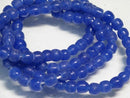 TOKO-BEADS AG027-40N Glass bead (strand) 6~7mm AG027-40N ガラスビーズ（連） 6~7mm Asian bead & African bead  Handmade,Lampeork,bead,asia,india,ethnic,parts,accessory,beads とんぼ玉,ビーズ,トンボ玉,アジア,インド,エスニック,手作り,パーツ,アクセサリー