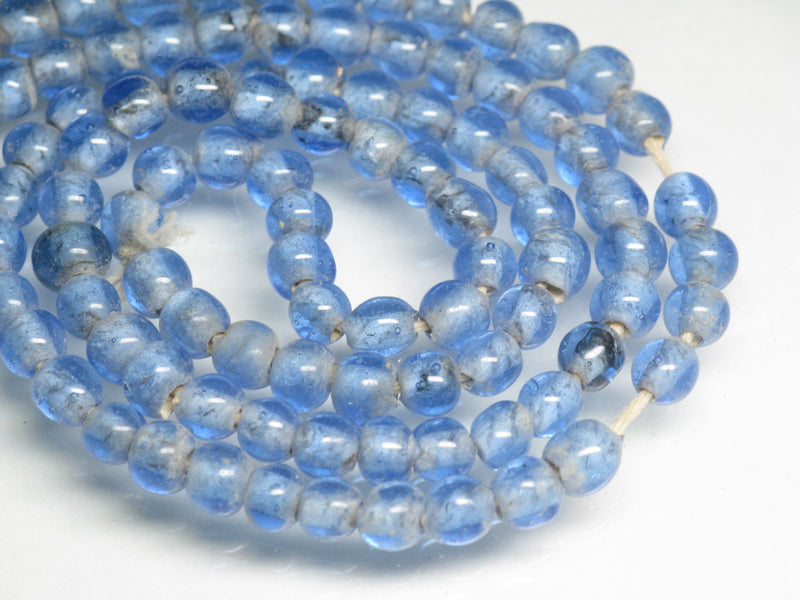 TOKO-BEADS AG027N-52 Glass Seed bead (strand) 5~5.5mm AG027N-52 シードビーズ（連） 5~5.5mm Asian bead & African bead  Handmade,Lampeork,bead,asia,india,ethnic,parts,accessory,beads とんぼ玉,ビーズ,トンボ玉,アジア,インド,エスニック,手作り,パーツ,アクセサリー