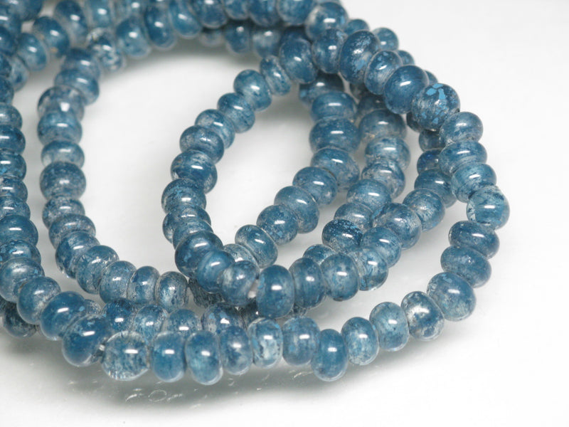 TOKO-BEADS AG027N-53 Glass Seed bead (strand) 5~5.5mm AG027N-53 シードビーズ（連） 5~5.5mm Asian bead & African bead  Handmade,Lampeork,bead,asia,india,ethnic,parts,accessory,beads とんぼ玉,ビーズ,トンボ玉,アジア,インド,エスニック,手作り,パーツ,アクセサリー