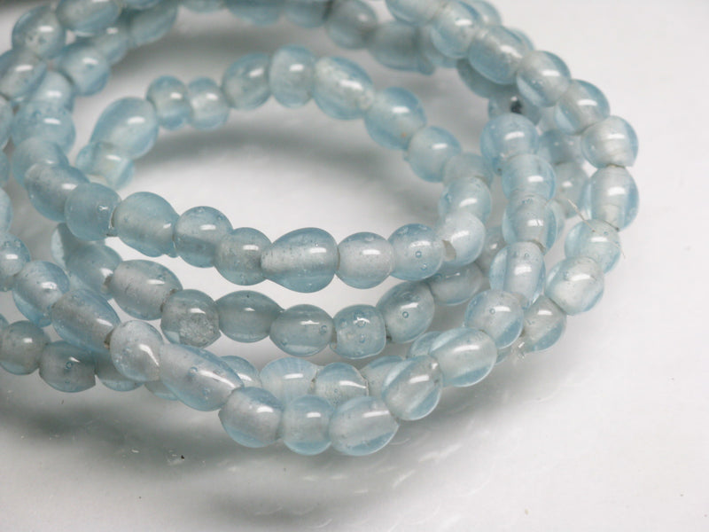 TOKO-BEADS AG027N-55 Glass Seed bead (strand) 5~5.5mm AG027N-55 シードビーズ（連） 5~5.5mm Asian bead & African bead  Handmade,Lampeork,bead,asia,india,ethnic,parts,accessory,beads とんぼ玉,ビーズ,トンボ玉,アジア,インド,エスニック,手作り,パーツ,アクセサリー