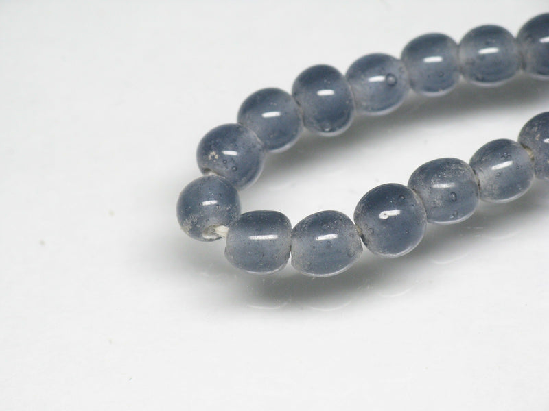 TOKO-BEADS AG027N-68 Glass Seed bead (strand) 5~5.5mm AG027N-68 シードビーズ（連） 5~5.5mm Asian bead & African bead  Handmade,Lampeork,bead,asia,india,ethnic,parts,accessory,beads とんぼ玉,ビーズ,トンボ玉,アジア,インド,エスニック,手作り,パーツ,アクセサリー