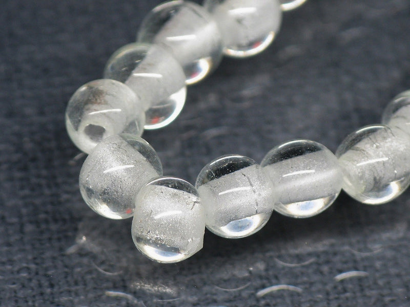 TOKO-BEADS AG028-01 Glass Seed bead (strand) 5~7mm AG028-01 シードビーズ（連） 5~7mm Asian bead & African bead  Handmade,Lampeork,bead,asia,india,ethnic,parts,accessory,beads とんぼ玉,ビーズ,トンボ玉,アジア,インド,エスニック,手作り,パーツ,アクセサリー
