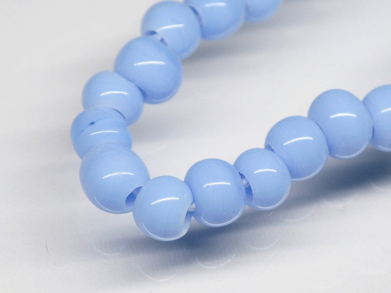TOKO-BEADS AG028-05 Glass Seed bead (strand) 4~6mm AG028-05 シードビーズ（連） 4~6mm Asian bead & African bead  Handmade,Lampeork,bead,asia,india,ethnic,parts,accessory,beads とんぼ玉,ビーズ,トンボ玉,アジア,インド,エスニック,手作り,パーツ,アクセサリー