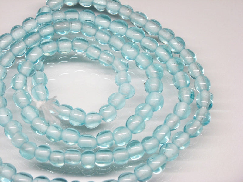 TOKO-BEADS AG028-08 Glass Seed bead (strand) 5~7mm AG028-08 シードビーズ（連） 5~7mm Asian bead & African bead  Handmade,Lampeork,bead,asia,india,ethnic,parts,accessory,beads とんぼ玉,ビーズ,トンボ玉,アジア,インド,エスニック,手作り,パーツ,アクセサリー