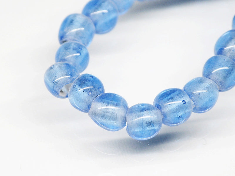 TOKO-BEADS AG028-13 Glass Seed bead (strand) 5~6mm AG028-13 シードビーズ（連） 5~6mm Asian bead & African bead  Handmade,Lampeork,bead,asia,india,ethnic,parts,accessory,beads とんぼ玉,ビーズ,トンボ玉,アジア,インド,エスニック,手作り,パーツ,アクセサリー