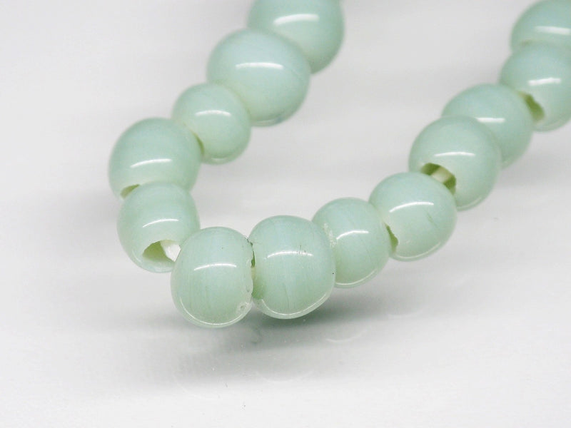 TOKO-BEADS AG028-27 Glass Seed bead (strand) 4~5mm AG028-27 シードビーズ（連） 4~5mm Asian bead & African bead  Handmade,Lampeork,bead,asia,india,ethnic,parts,accessory,beads とんぼ玉,ビーズ,トンボ玉,アジア,インド,エスニック,手作り,パーツ,アクセサリー