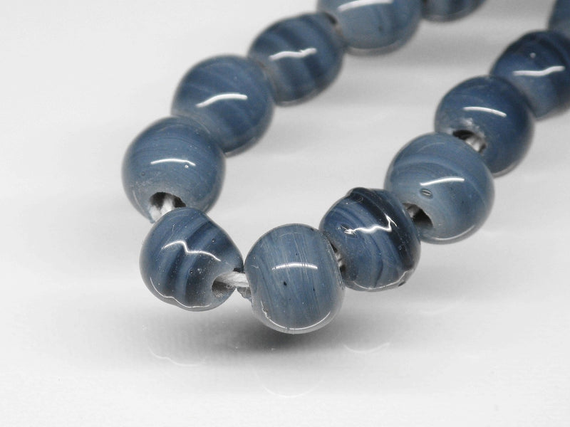TOKO-BEADS AG028-68 Glass Seed bead (strand) 5~6mm AG028-68 シードビーズ（連） 5~6mm Asian bead & African bead  Handmade,Lampeork,bead,asia,india,ethnic,parts,accessory,beads とんぼ玉,ビーズ,トンボ玉,アジア,インド,エスニック,手作り,パーツ,アクセサリー
