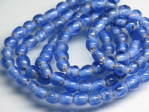 TOKO-BEADS AG028N-73 Glass Seed bead (strand) 5~5.5mm AG028N-73 シードビーズ（連） 5~5.5mm Asian bead & African bead  Handmade,Lampeork,bead,asia,india,ethnic,parts,accessory,beads とんぼ玉,ビーズ,トンボ玉,アジア,インド,エスニック,手作り,パーツ,アクセサリー