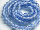 TOKO-BEADS AG028-74N Glass bead (strand) 6~6.5mm AG028-74N ガラスビーズ（連） 6~6.5mm Asian bead & African bead  Handmade,Lampeork,bead,asia,india,ethnic,parts,accessory,beads とんぼ玉,ビーズ,トンボ玉,アジア,インド,エスニック,手作り,パーツ,アクセサリー