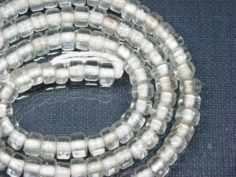 TOKO-BEADS AG029N-01 Glass Seed bead (strand) 7~7.5mm AG029N-01 チューブ型シードビーズ（連） 7~7.5mm Asian bead & African bead  Handmade,Lampeork,bead,asia,india,ethnic,parts,accessory,beads とんぼ玉,ビーズ,トンボ玉,アジア,インド,エスニック,手作り,パーツ,アクセサリー