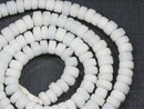 TOKO-BEADS AG029N-03 Glass Seed bead (strand) 7~7.5mm AG029N-03 チューブ型シードビーズ（連） 7~7.5mm Asian bead & African bead  Handmade,Lampeork,bead,asia,india,ethnic,parts,accessory,beads とんぼ玉,ビーズ,トンボ玉,アジア,インド,エスニック,手作り,パーツ,アクセサリー