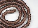 TOKO-BEADS AG029N-11 Glass Seed bead (strand) 7~7.5mm AG029N-11 チューブ型シードビーズ（連） 7~7.5mm Asian bead & African bead  Handmade,Lampeork,bead,asia,india,ethnic,parts,accessory,beads とんぼ玉,ビーズ,トンボ玉,アジア,インド,エスニック,手作り,パーツ,アクセサリー