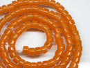 TOKO-BEADS AG029N-16 Glass Seed bead (strand) 7~7.5mm AG029N-16 チューブ型シードビーズ（連） 7~7.5mm Asian bead & African bead  Handmade,Lampeork,bead,asia,india,ethnic,parts,accessory,beads とんぼ玉,ビーズ,トンボ玉,アジア,インド,エスニック,手作り,パーツ,アクセサリー