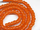 TOKO-BEADS AG029N-17 Glass Seed bead (strand) 7~7.5mm AG029N-17 チューブ型シードビーズ（連） 7~7.5mm Asian bead & African bead  Handmade,Lampeork,bead,asia,india,ethnic,parts,accessory,beads とんぼ玉,ビーズ,トンボ玉,アジア,インド,エスニック,手作り,パーツ,アクセサリー