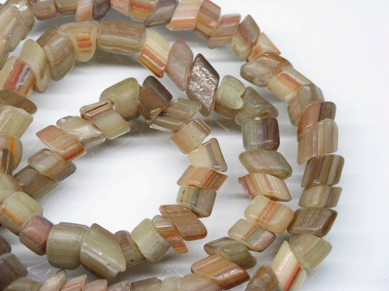 TOKO-BEADS AG030-11N Glass Seed bead (strand) 5~6mm AG030-11N サザレ風シードビーズ（連） 5~6mm Asian bead & African bead  Handmade,Lampeork,bead,asia,india,ethnic,parts,accessory,beads とんぼ玉,ビーズ,トンボ玉,アジア,インド,エスニック,手作り,パーツ,アクセサリー