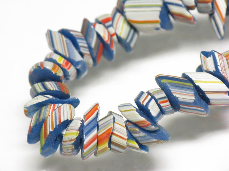 TOKO-BEADS AG030-33N Glass Seed bead (strand) 5~6mm AG030-33N サザレ風シードビーズ（連） 5~6mm Asian bead & African bead  Handmade,Lampeork,bead,asia,india,ethnic,parts,accessory,beads とんぼ玉,ビーズ,トンボ玉,アジア,インド,エスニック,手作り,パーツ,アクセサリー