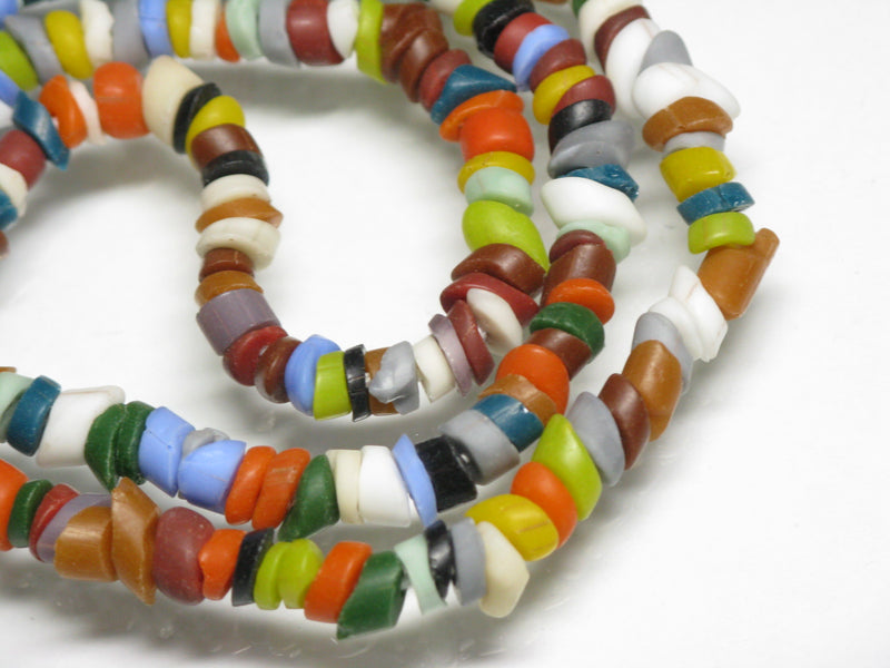 TOKO-BEADS AG030N-34 Glass Seed bead (strand) 5~6mm AG030N-34 サザレ風シードビーズ（連） 5~6mm Asian bead & African bead  Handmade,Lampeork,bead,asia,india,ethnic,parts,accessory,beads とんぼ玉,ビーズ,トンボ玉,アジア,インド,エスニック,手作り,パーツ,アクセサリー
