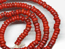 TOKO-BEADS AG031N-04 Glass Seed bead (strand) 5~5.5mm AG031N-04 チューブ型シードビーズ（小）（連） 5~5.5mm Asian bead & African bead  Handmade,Lampeork,bead,asia,india,ethnic,parts,accessory,beads とんぼ玉,ビーズ,トンボ玉,アジア,インド,エスニック,手作り,パーツ,アクセサリー