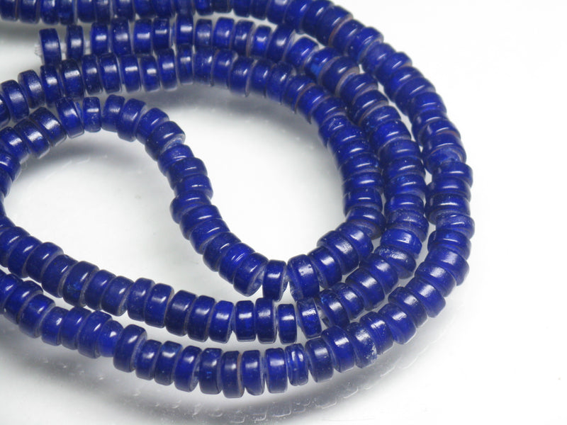 | TOKO-BEADS |AG031N-34 チューブ型シードビーズ（小）（連） 5~5.5mmとんぼ玉,ビーズ,トンボ玉,アジア,インド,エスニック,手作り,パーツ,アクセサリー