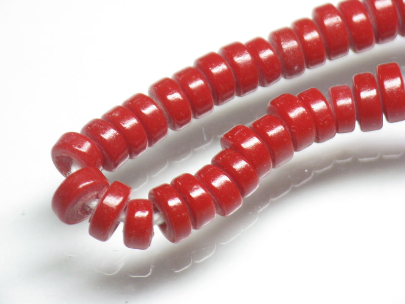 | TOKO-BEADS |AG031N-35 チューブ型シードビーズ（小）（連） 5~5.5mmとんぼ玉,ビーズ,トンボ玉,アジア,インド,エスニック,手作り,パーツ,アクセサリー