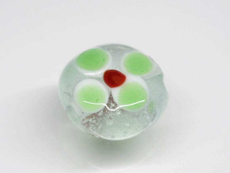 TOKO-BEADS AG033-05S Glass bead 13~14mm AG033-05S フラワービーズ 13~14mm Asian bead & African bead  Handmade,Lampeork,bead,asia,india,ethnic,parts,accessory,beads とんぼ玉,ビーズ,トンボ玉,アジア,インド,エスニック,手作り,パーツ,アクセサリー