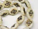 TOKO-BEADS AG035-07N Glass bead (strand) 17mm AG035-07N フラワービーズ（連） 17mm Asian bead & African bead  Handmade,Lampeork,bead,asia,india,ethnic,parts,accessory,beads とんぼ玉,ビーズ,トンボ玉,アジア,インド,エスニック,手作り,パーツ,アクセサリー