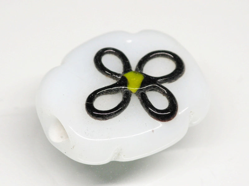 TOKO-BEADS AG035-17S Glass bead 17~19mm AG035-17S フラワービーズ 17~19mm Asian bead & African bead  Handmade,Lampeork,bead,asia,india,ethnic,parts,accessory,beads とんぼ玉,ビーズ,トンボ玉,アジア,インド,エスニック,手作り,パーツ,アクセサリー
