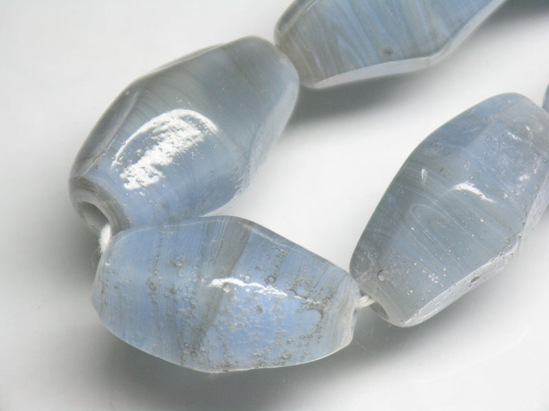 TOKO-BEADS AG037-25N Glass bead (strand) 11=12mm AG037-25N ひし形とんぼ玉（連） 11=12mm Asian bead & African bead  Handmade,Lampeork,bead,asia,india,ethnic,parts,accessory,beads とんぼ玉,ビーズ,トンボ玉,アジア,インド,エスニック,手作り,パーツ,アクセサリー