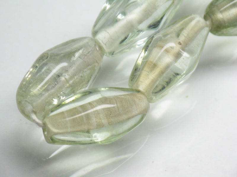 TOKO-BEADS AG037-01N Glass bead (strand) 10~11mm AG037-01N ひし形とんぼ玉（連） 10~11mm Asian bead & African bead  Handmade,Lampeork,bead,asia,india,ethnic,parts,accessory,beads とんぼ玉,ビーズ,トンボ玉,アジア,インド,エスニック,手作り,パーツ,アクセサリー