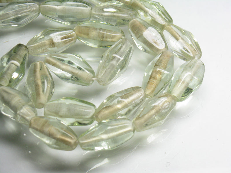 TOKO-BEADS AG037-01N Glass bead (strand) 10~11mm AG037-01N ひし形とんぼ玉（連） 10~11mm Asian bead & African bead  Handmade,Lampeork,bead,asia,india,ethnic,parts,accessory,beads とんぼ玉,ビーズ,トンボ玉,アジア,インド,エスニック,手作り,パーツ,アクセサリー