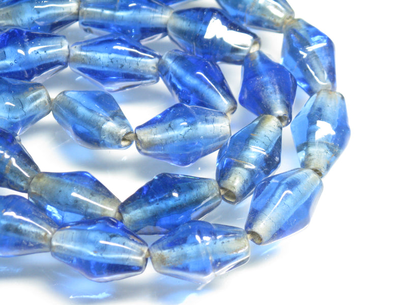 TOKO-BEADS AG037-04N Glass bead (strand) 10~11mm AG037-04N ひし形とんぼ玉（連） 10~11mm Asian bead & African bead  Handmade,Lampeork,bead,asia,india,ethnic,parts,accessory,beads とんぼ玉,ビーズ,トンボ玉,アジア,インド,エスニック,手作り,パーツ,アクセサリー